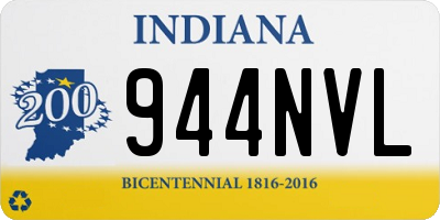 IN license plate 944NVL