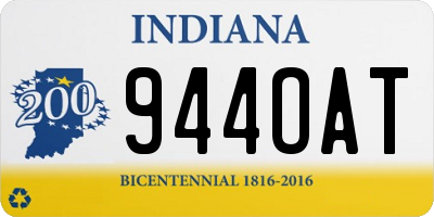 IN license plate 944OAT