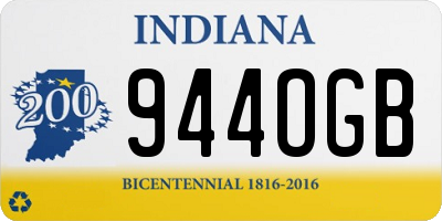 IN license plate 944OGB