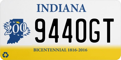 IN license plate 944OGT