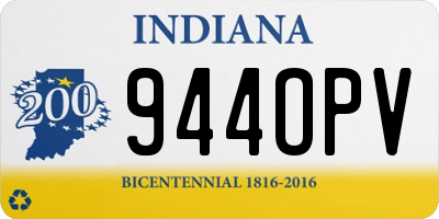 IN license plate 944OPV