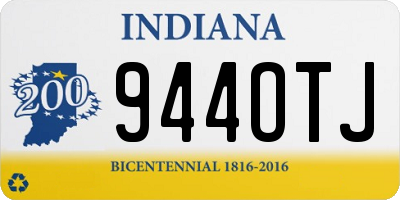 IN license plate 944OTJ