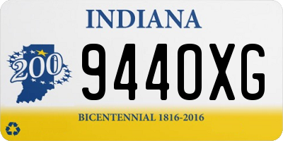 IN license plate 944OXG
