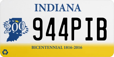 IN license plate 944PIB