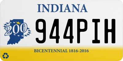 IN license plate 944PIH