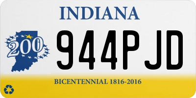 IN license plate 944PJD