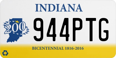 IN license plate 944PTG