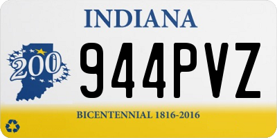IN license plate 944PVZ