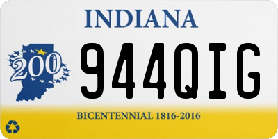 IN license plate 944QIG
