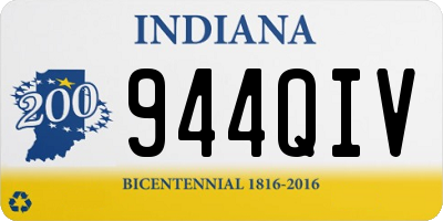 IN license plate 944QIV