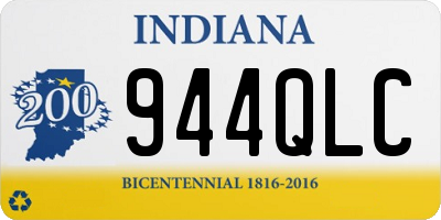 IN license plate 944QLC