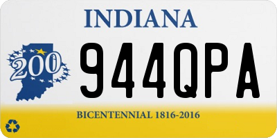 IN license plate 944QPA
