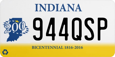 IN license plate 944QSP