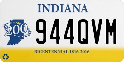 IN license plate 944QVM