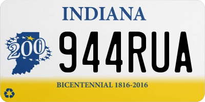 IN license plate 944RUA