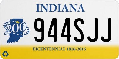 IN license plate 944SJJ