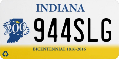 IN license plate 944SLG