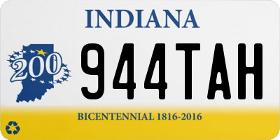 IN license plate 944TAH