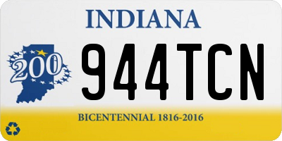 IN license plate 944TCN