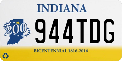 IN license plate 944TDG