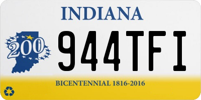 IN license plate 944TFI