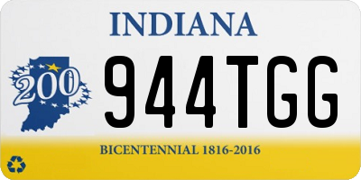 IN license plate 944TGG