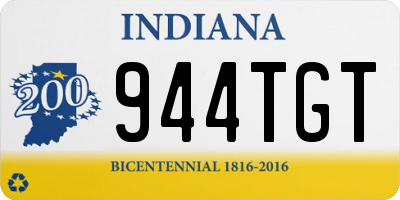 IN license plate 944TGT
