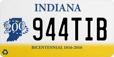 IN license plate 944TIB