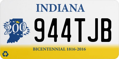 IN license plate 944TJB