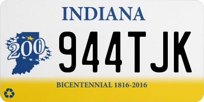 IN license plate 944TJK