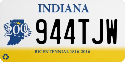 IN license plate 944TJW