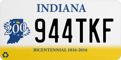 IN license plate 944TKF