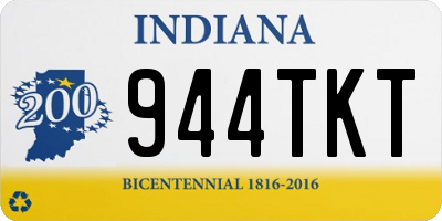 IN license plate 944TKT
