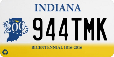 IN license plate 944TMK