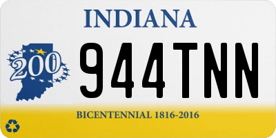 IN license plate 944TNN