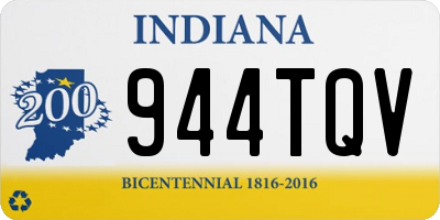 IN license plate 944TQV