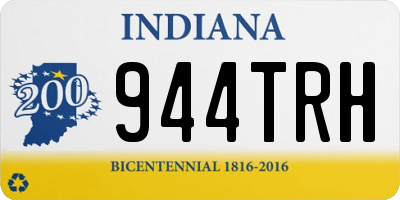 IN license plate 944TRH