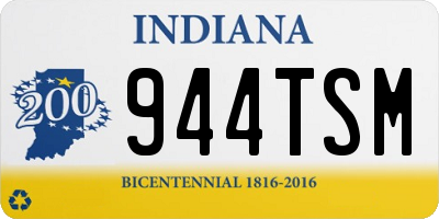 IN license plate 944TSM