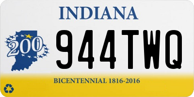 IN license plate 944TWQ