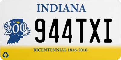 IN license plate 944TXI