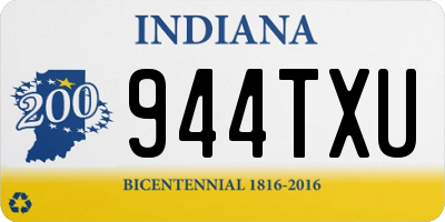 IN license plate 944TXU