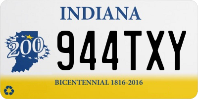 IN license plate 944TXY