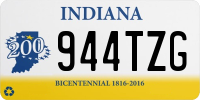 IN license plate 944TZG