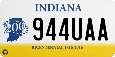 IN license plate 944UAA