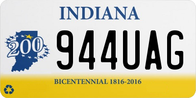 IN license plate 944UAG
