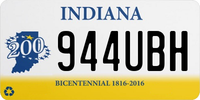 IN license plate 944UBH