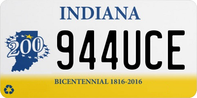 IN license plate 944UCE