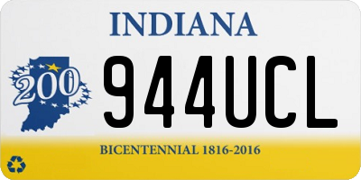 IN license plate 944UCL