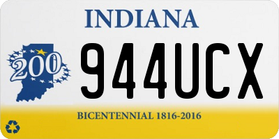 IN license plate 944UCX