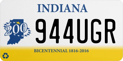 IN license plate 944UGR